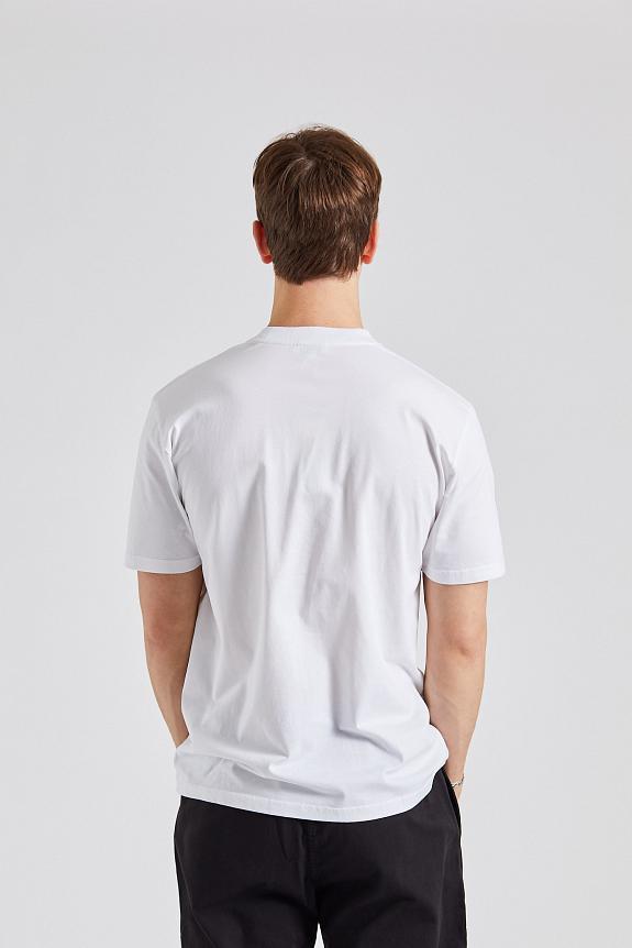 Norse Projects Johannes Standard Pocket SS White-4