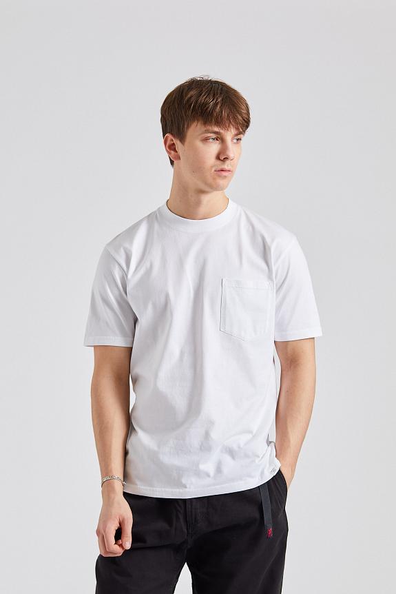 Norse Projects Johannes Standard Pocket SS White-2