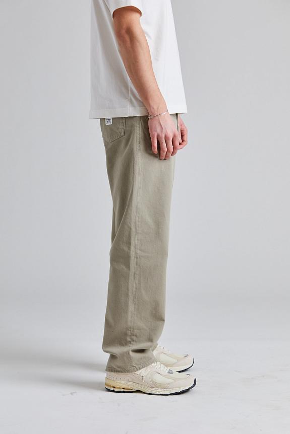 Norse Projects Mogens Relaxed 5 Pocket Heavy Twill Clay-2