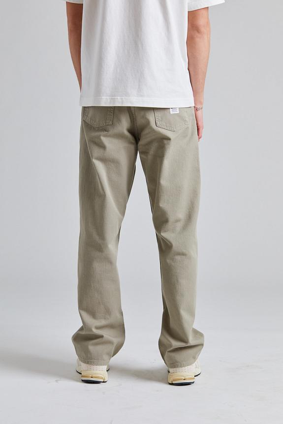 Norse Projects Mogens Relaxed 5 Pocket Heavy Twill Clay-3