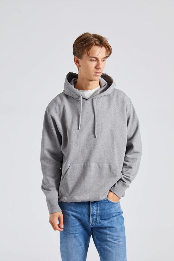 Norse Standard Hoodie Grey Melange