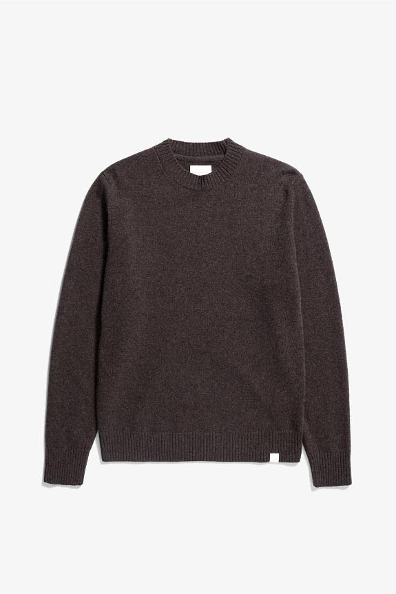 Norse Standard Merino Lambswool Sweater Heathland Brown 