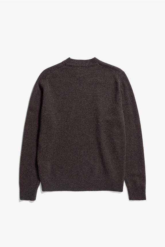 Norse Standard Merino Lambswool Sweater Heathland Brown 