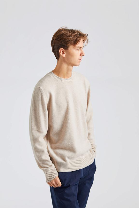 Norse Standard Merino Lambswool Sweater Oatmeal