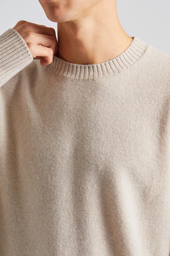 Norse Standard Merino Lambswool Sweater Oatmeal