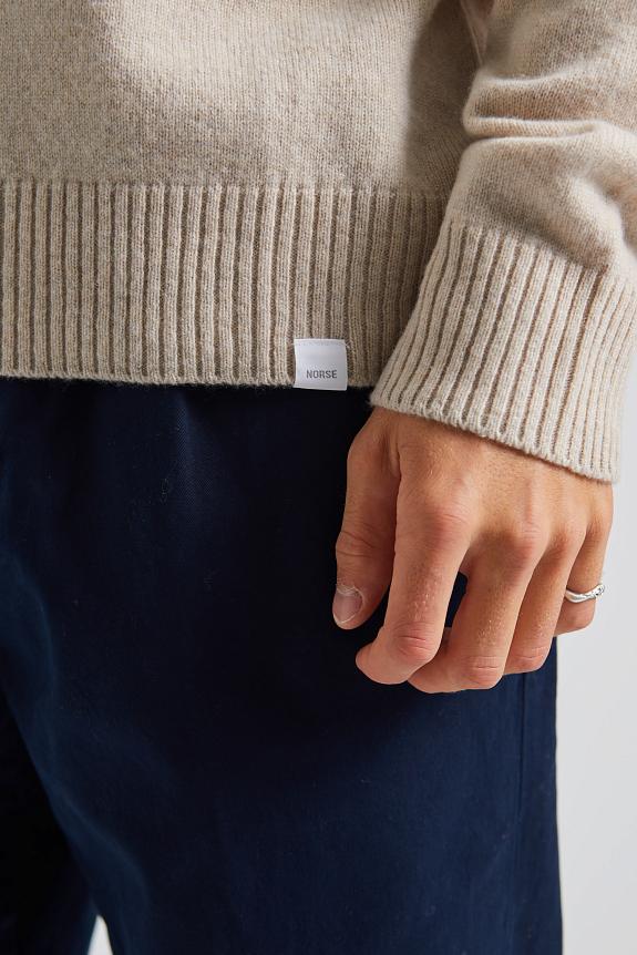 Norse Standard Merino Lambswool Sweater Oatmeal