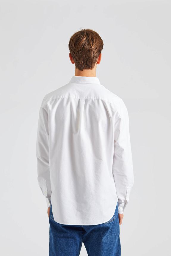 Norse Projects Norse Standard Oxford BD Shirt White-4