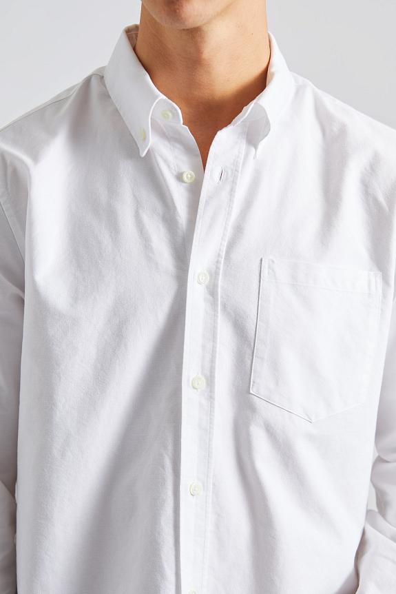 Norse Projects Norse Standard Oxford BD Shirt White-5