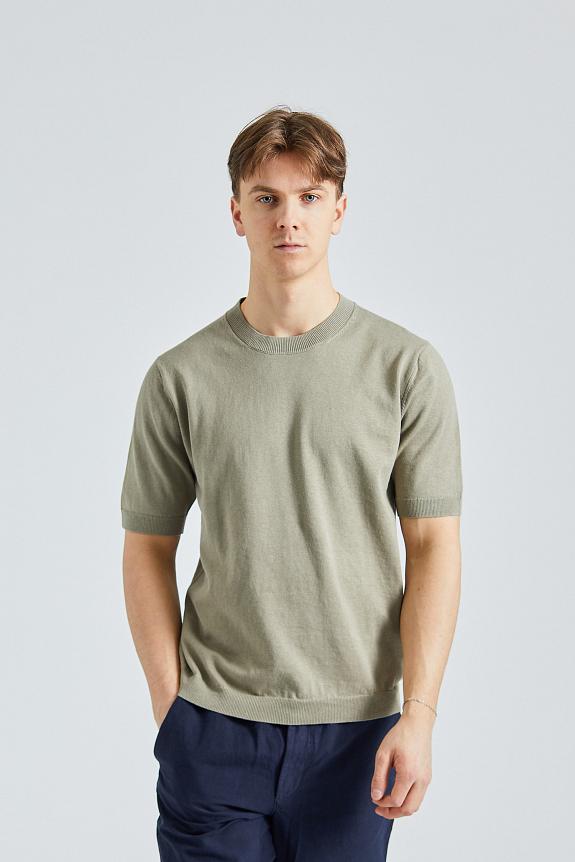 Norse Projects Rhys Cotton Linen T-Shirt Clay 