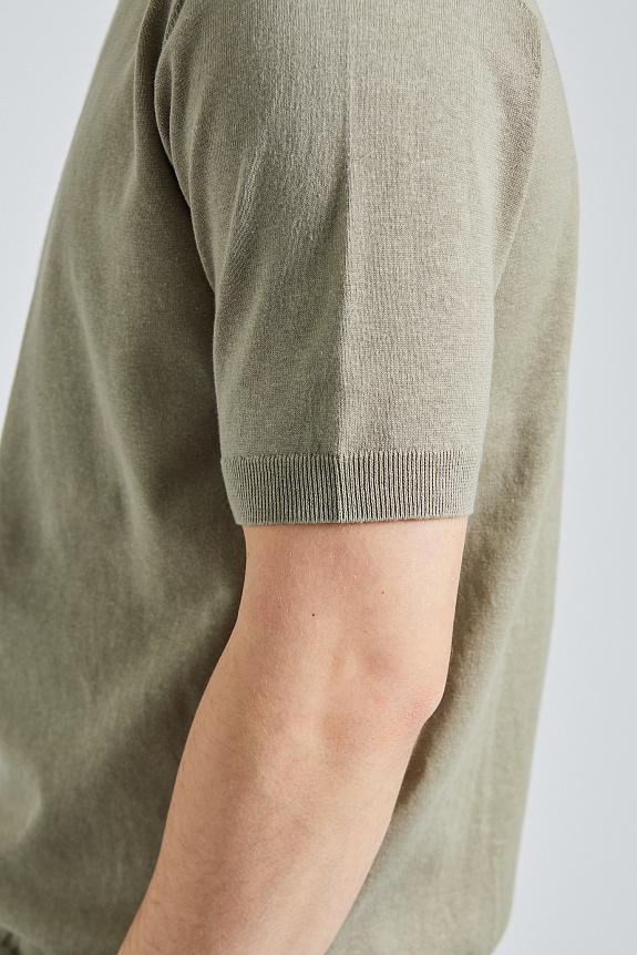 Norse Projects Rhys Cotton Linen T-Shirt Clay 
