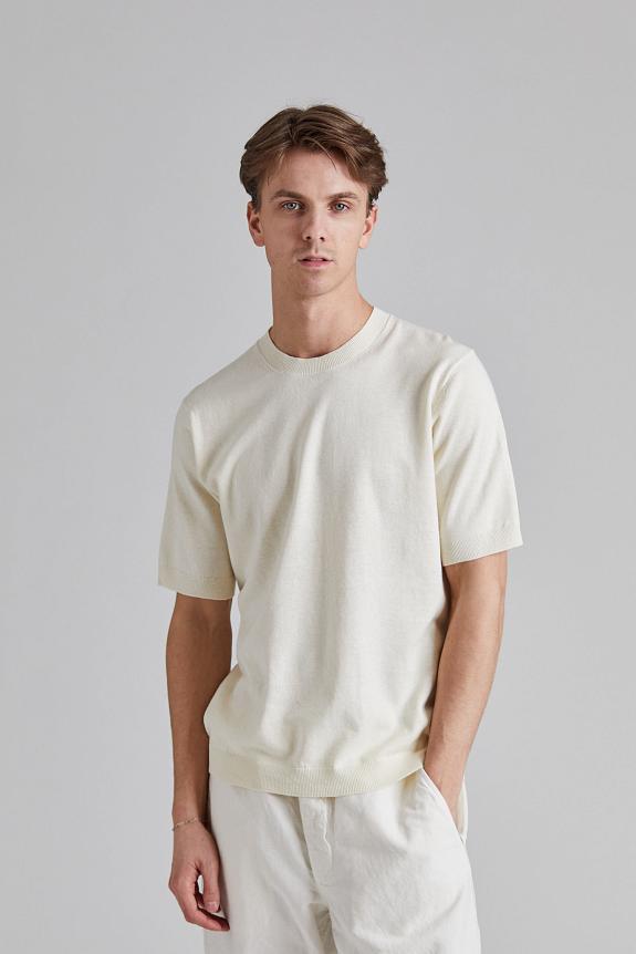 Norse Projects Rhys Cotton Linen T-Shirt Kit White