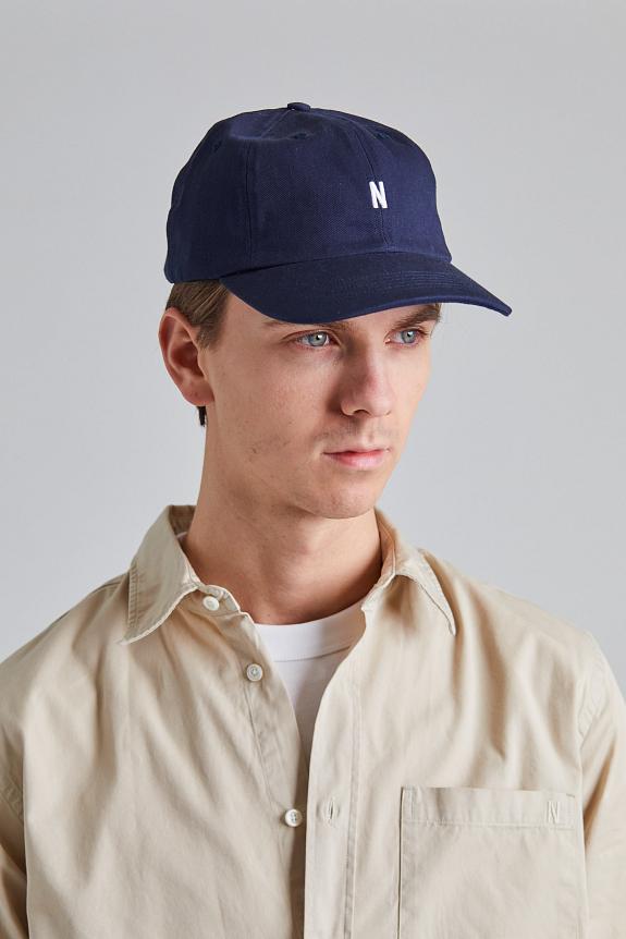 Norse Projects Twill Sports Cap Dark Navy