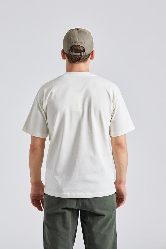Norse Projects Simon Loose Organic Heavy Jersey Large N T-Shirt Ecru