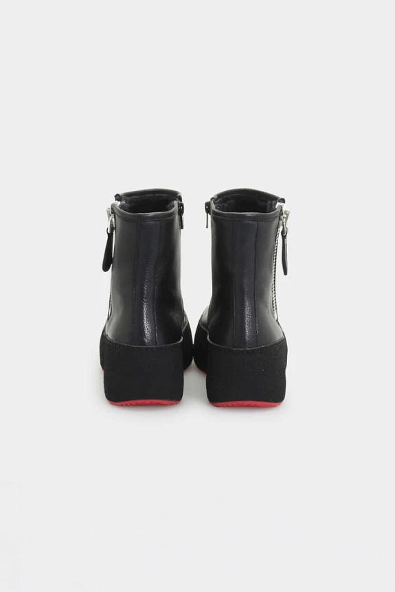 Nude of Scandinavia Winter VV Black, Red Sole-2