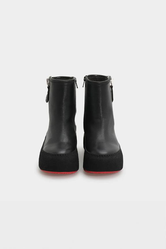 Nude of Scandinavia Winter VV Black, Red Sole-1