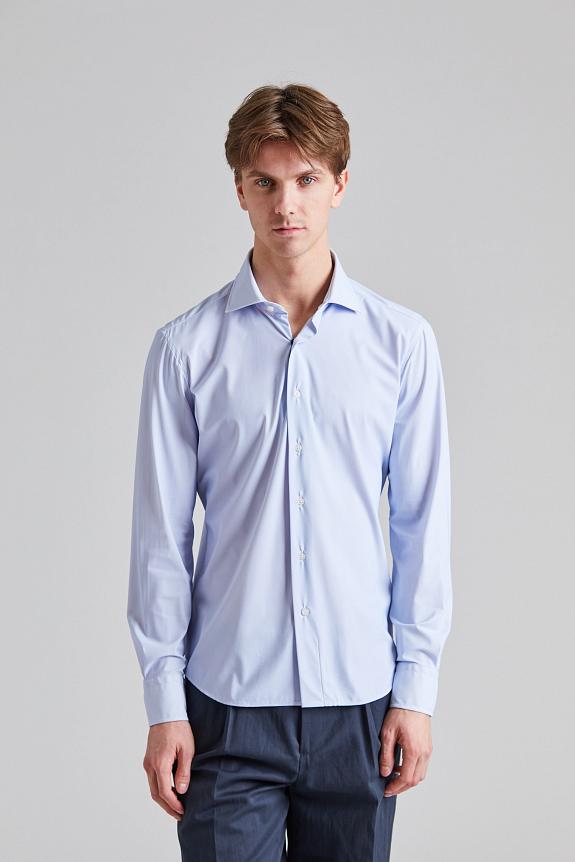 Onesto Jersey Shirt Lt. Blue Print