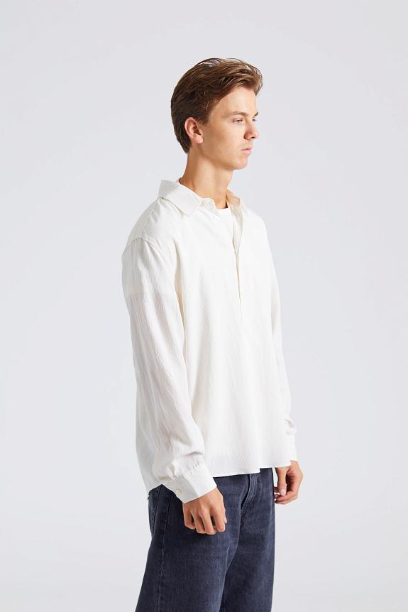 OUR LEGACY Beyond Shirt Cream Stripe-1