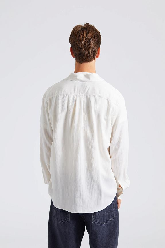 OUR LEGACY Beyond Shirt Cream Stripe-2