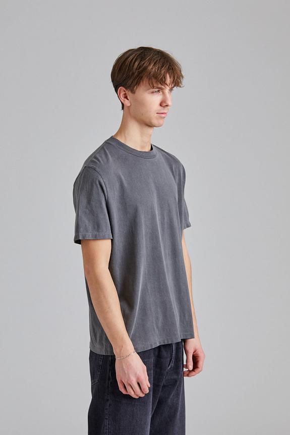 OUR LEGACY Box T-Shirt Worn Black-1