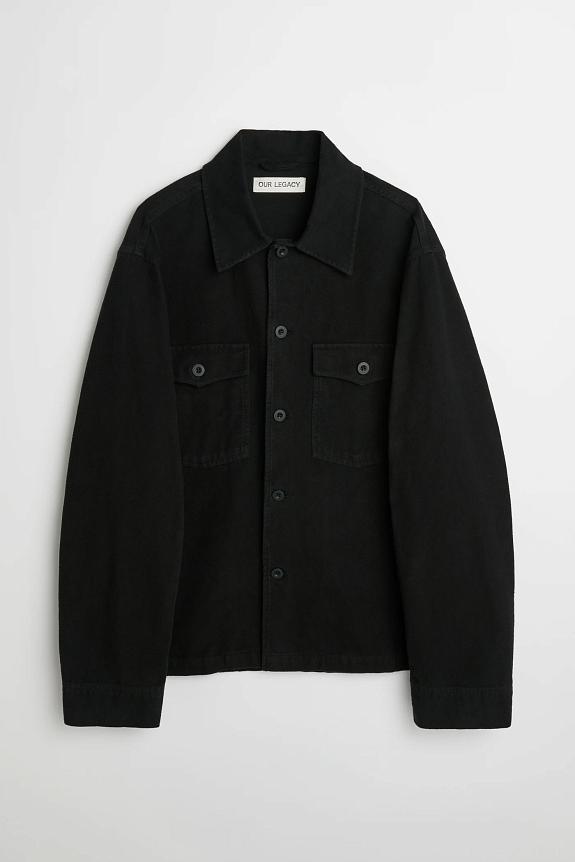 Our Legacy Evening Coach Jacket Black