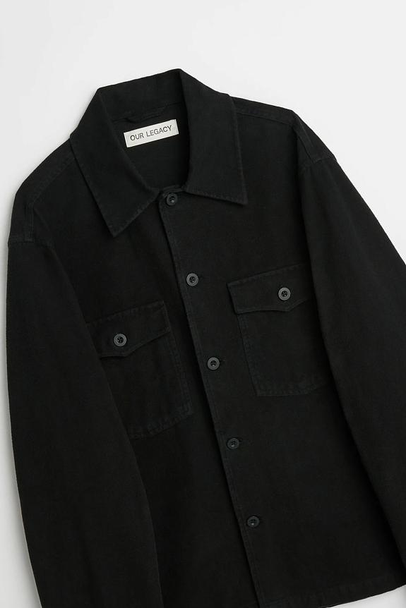 Our Legacy Evening Coach Jacket Black