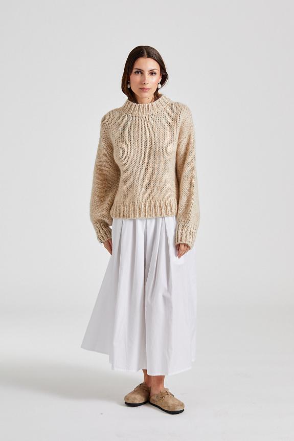 Once Untold Florie RN Sweater Washed Sand 