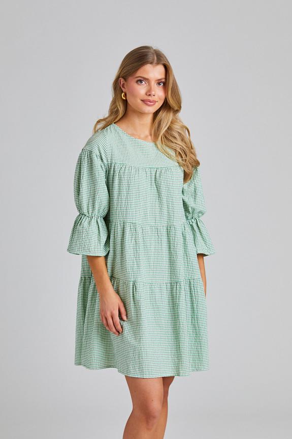 Once Untold Indiana Dress Green/White 