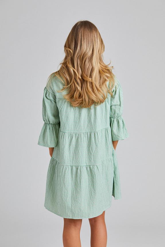 Once Untold Indiana Dress Green/White 