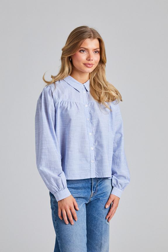 Once Untold Mai Blouse Blue Stripe