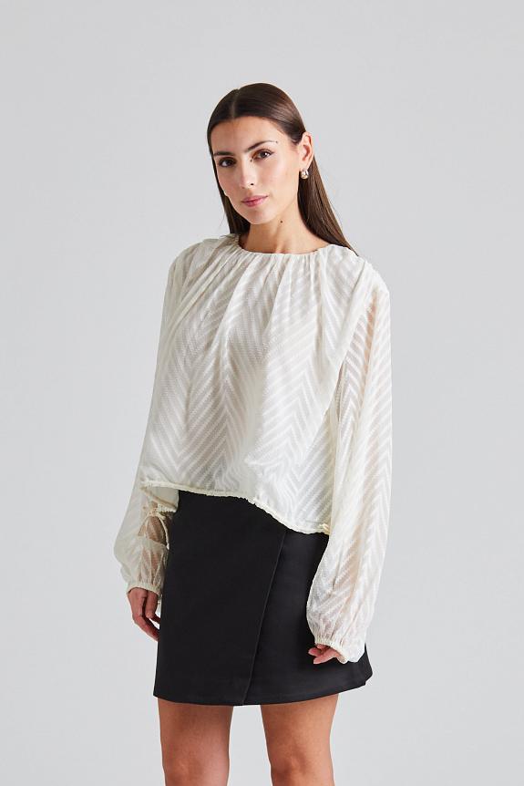 Once Untold Mimosa Top Cream White 
