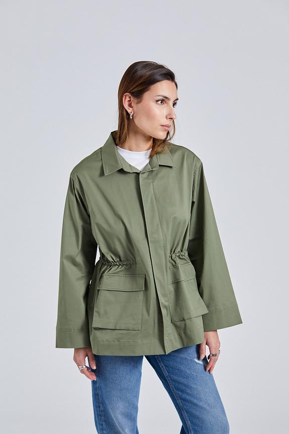 Once Untold Skygge Jacket Olive Night-1