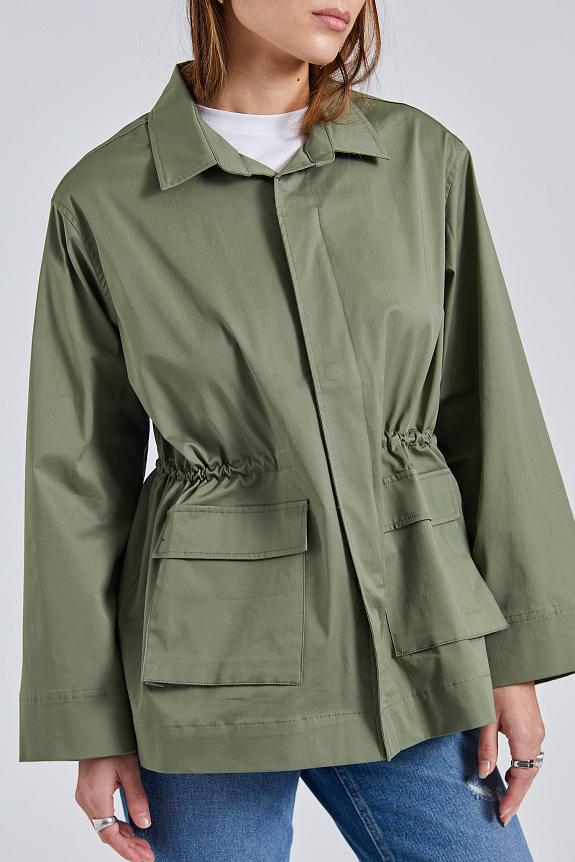 Once Untold Skygge Jacket Olive Night-3