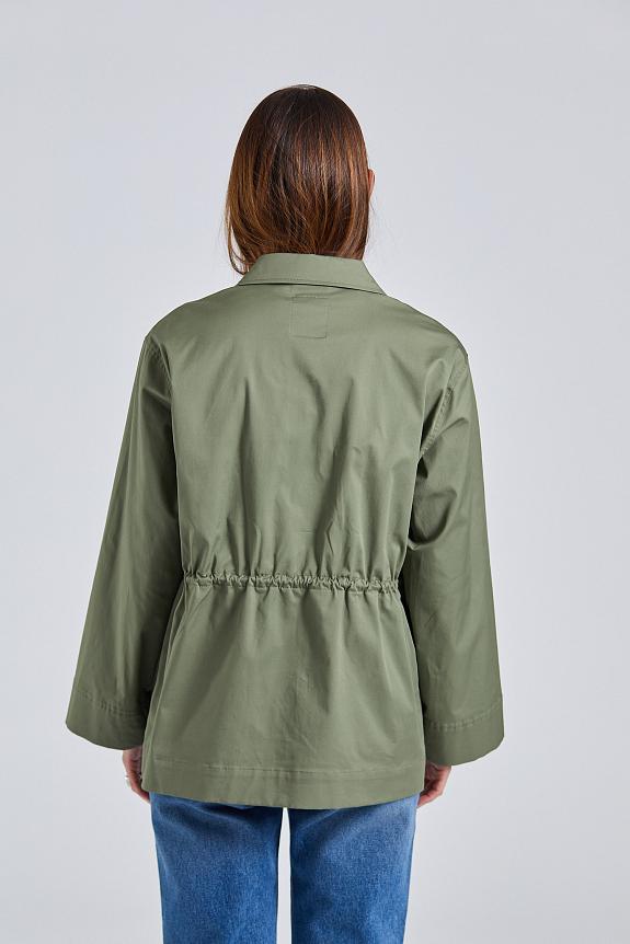 Once Untold Skygge Jacket Olive Night-5