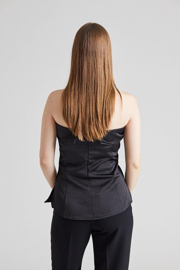 Once Untold Vesta Top Black 