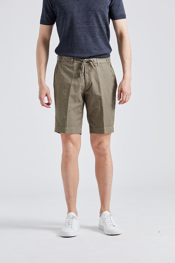 Onesto Capri Shorts Khaki Green-3