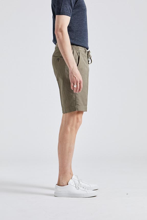 Onesto Capri Shorts Khaki Green-4