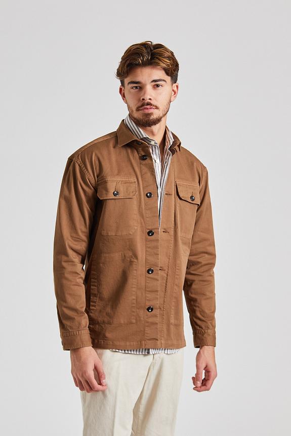 Onesto Catania Shirtjacket Brown-2