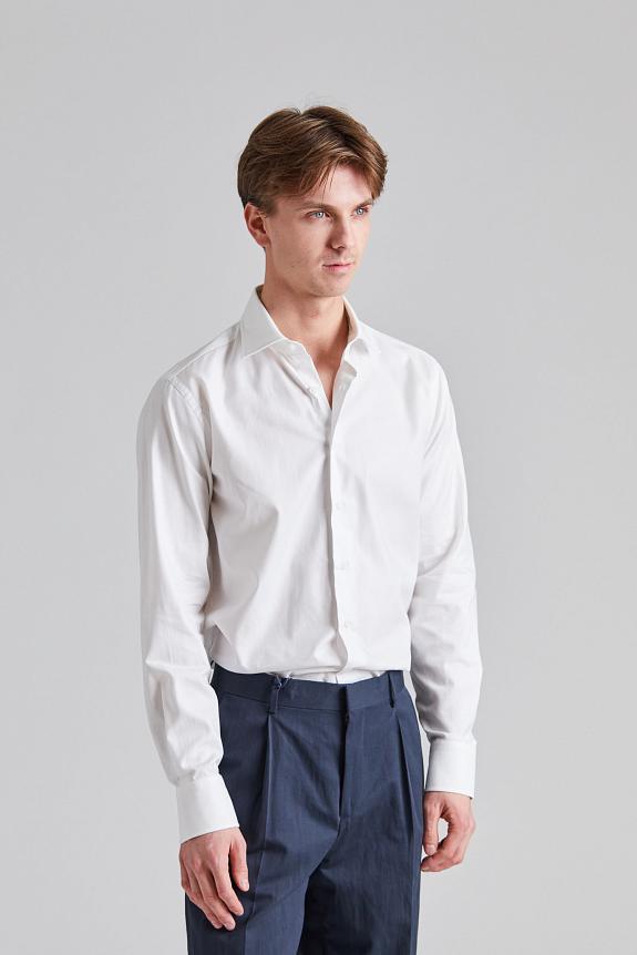 Onesto Formal Shirt White Structure-1