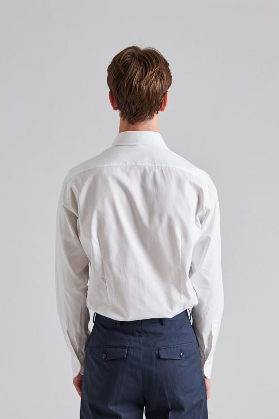 Onesto Formal Shirt White Structure-2