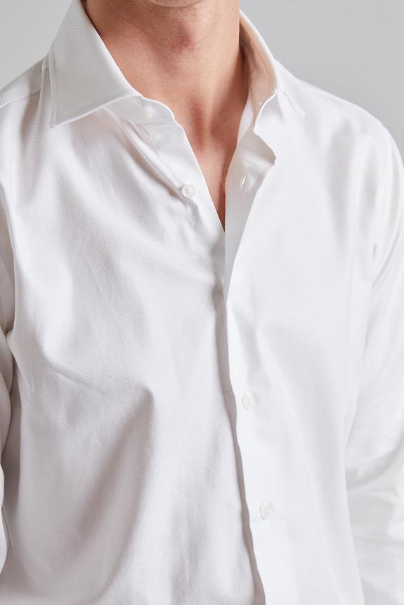 Onesto Formal Shirt White Structure-3