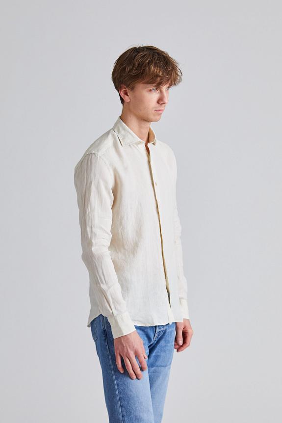 Onesto Linen Shirt Creme-1
