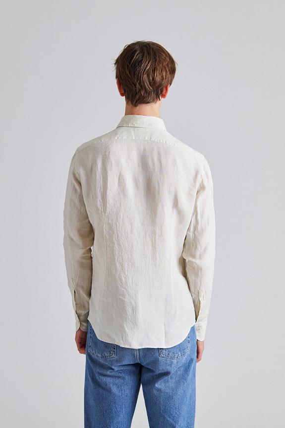 Onesto Linen Shirt Creme-2