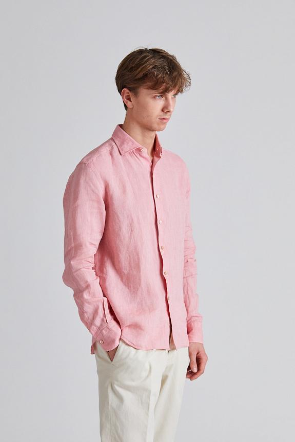 Onesto Linen Shirt Soft Pink-1