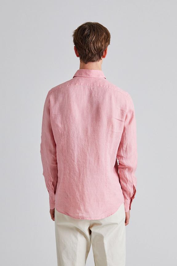 Onesto Linen Shirt Soft Pink-2