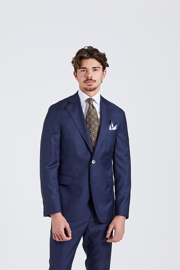 Onesto N.Siena Prato Suit Blue Melange-5