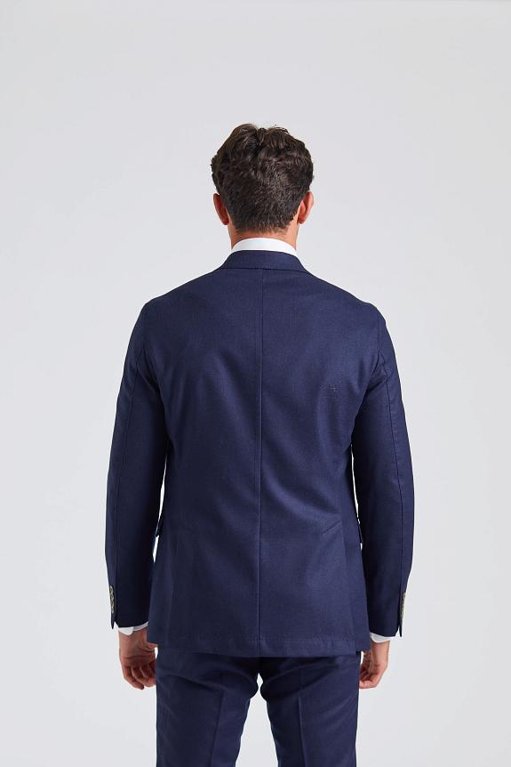 Onesto N.Siena Flanell blazer Navy-4