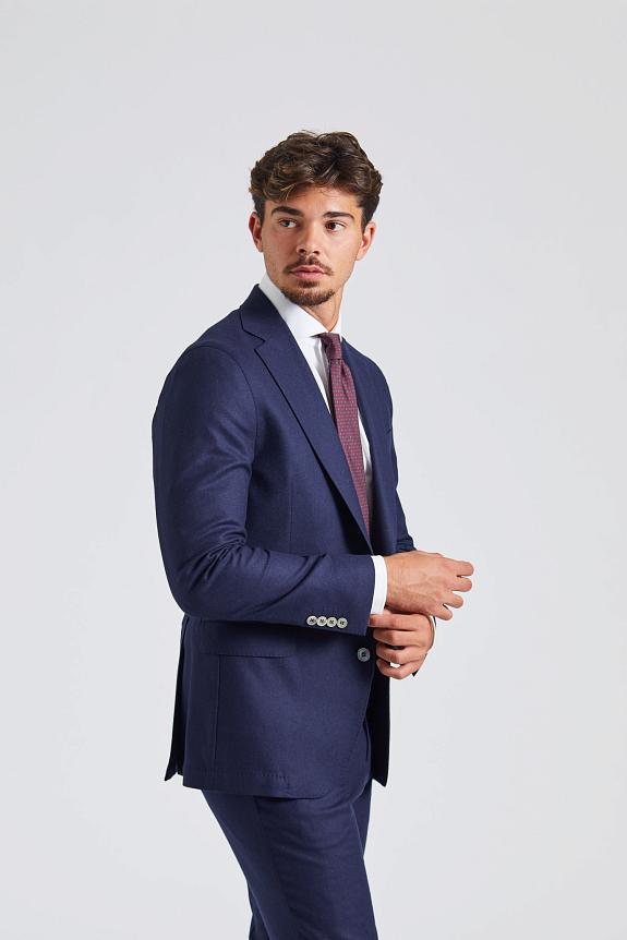 Onesto N.Siena Flanell blazer Navy-5