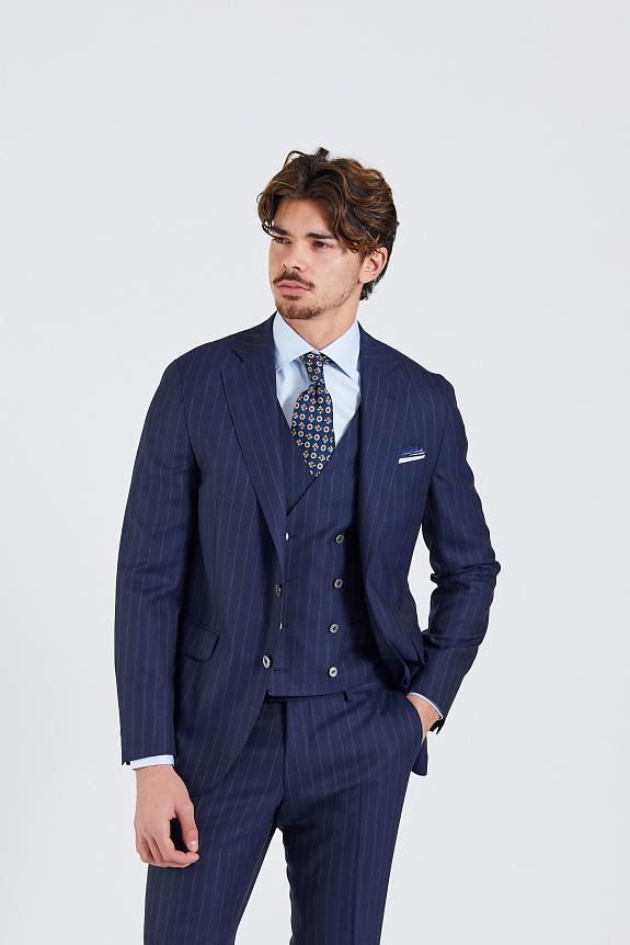 Onesto N.Siena Palermo Camden Suit Navy Pinstripe-6