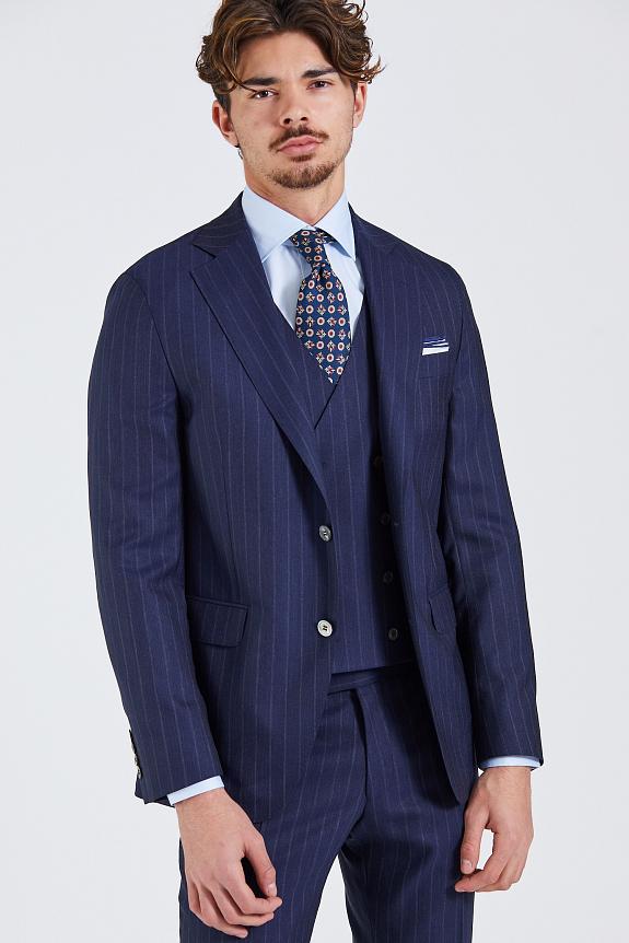 Onesto N.Siena Palermo Camden Suit Navy Pinstripe-8