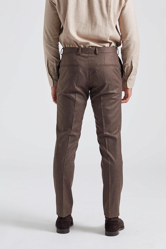 Onesto Palermo Flanell Pant Brown-2